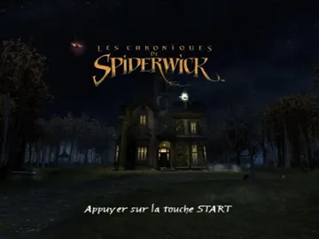 The Spiderwick Chronicles screen shot title